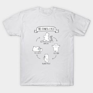 The Boba Fitness Cycle! T-Shirt